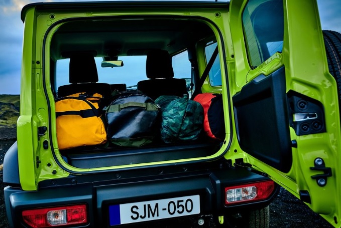 2023 Suzuki Jimny Boot Space, Luggage Capacity & Size (1.5 AllGrip SUV ...