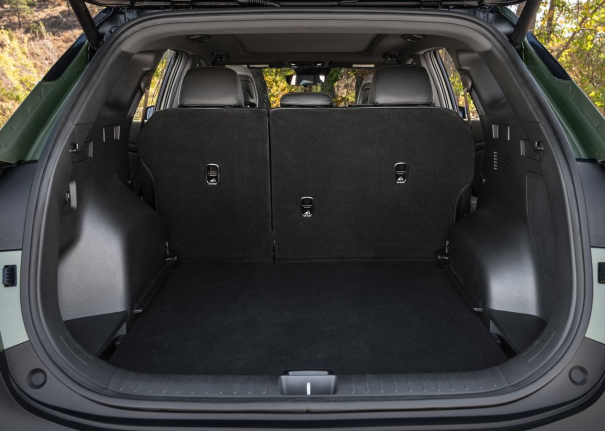 How much luggage space does Kia Sportage offer?